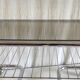 Coffee table tubular chrome structure and smoked glass - 1970s