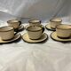 Set of 6 vintage stoneware mugs