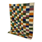Handmade Moroccan Berber carpet 213 x 163 CM