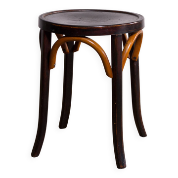 Baumann stool with label and stamp