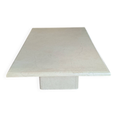 Table basse en travertin
