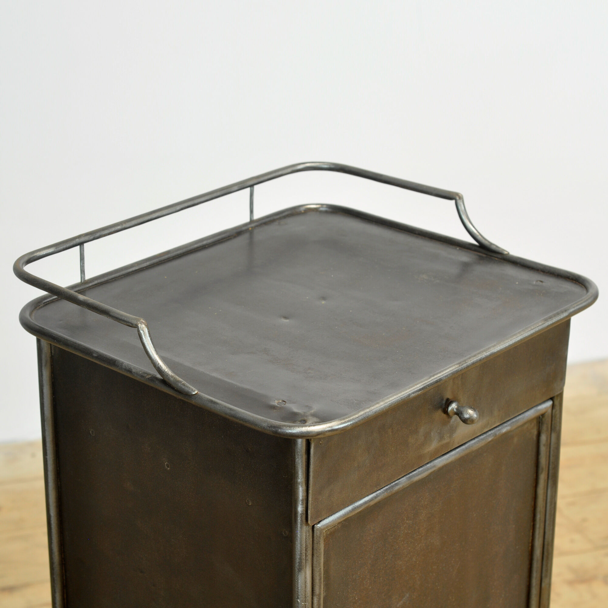 Iron bedside table, 1910s