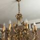 Lustre bronze 8 branches