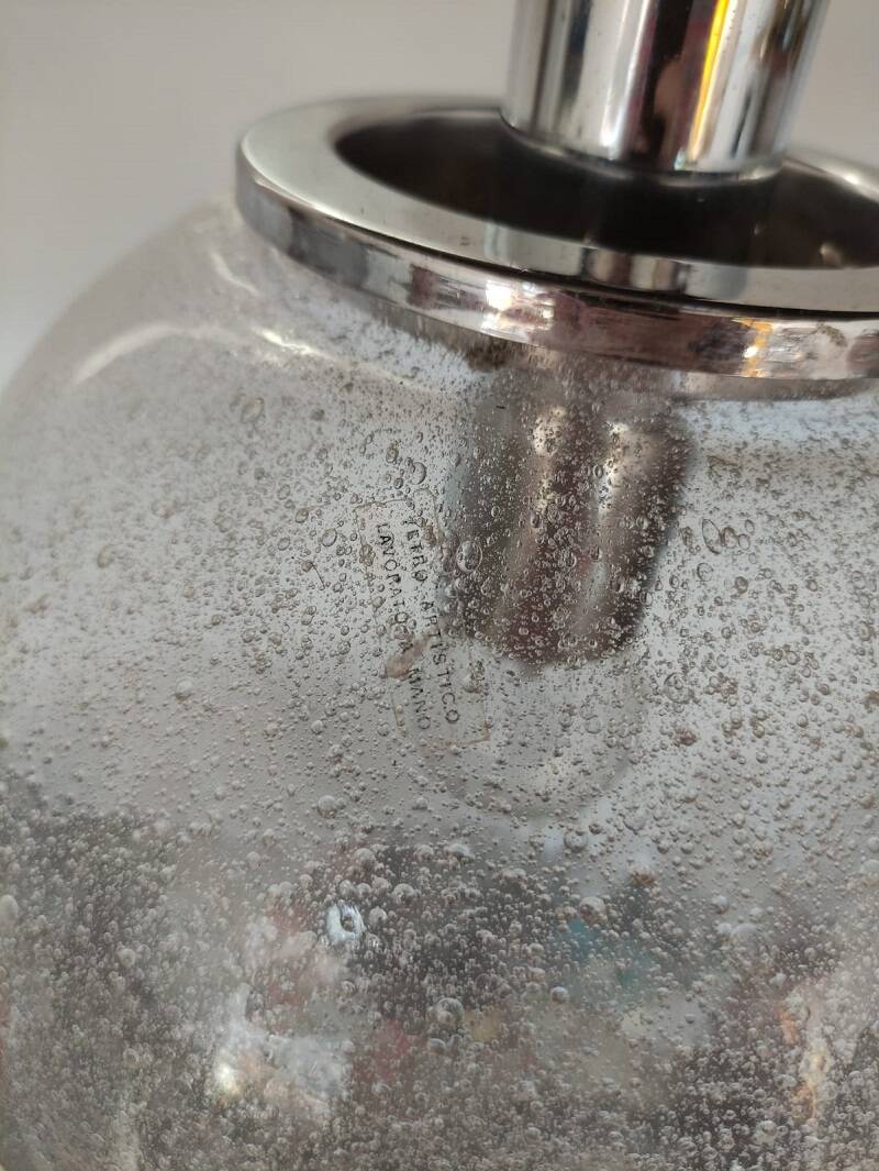 Targetti Sankey  Globo "Pulegoso" di Murano