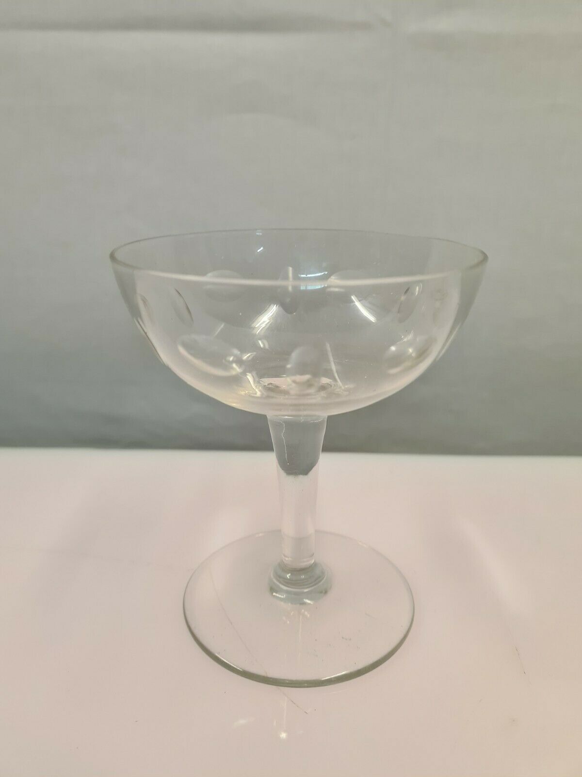 19 Louis Philippe style champagne glasses