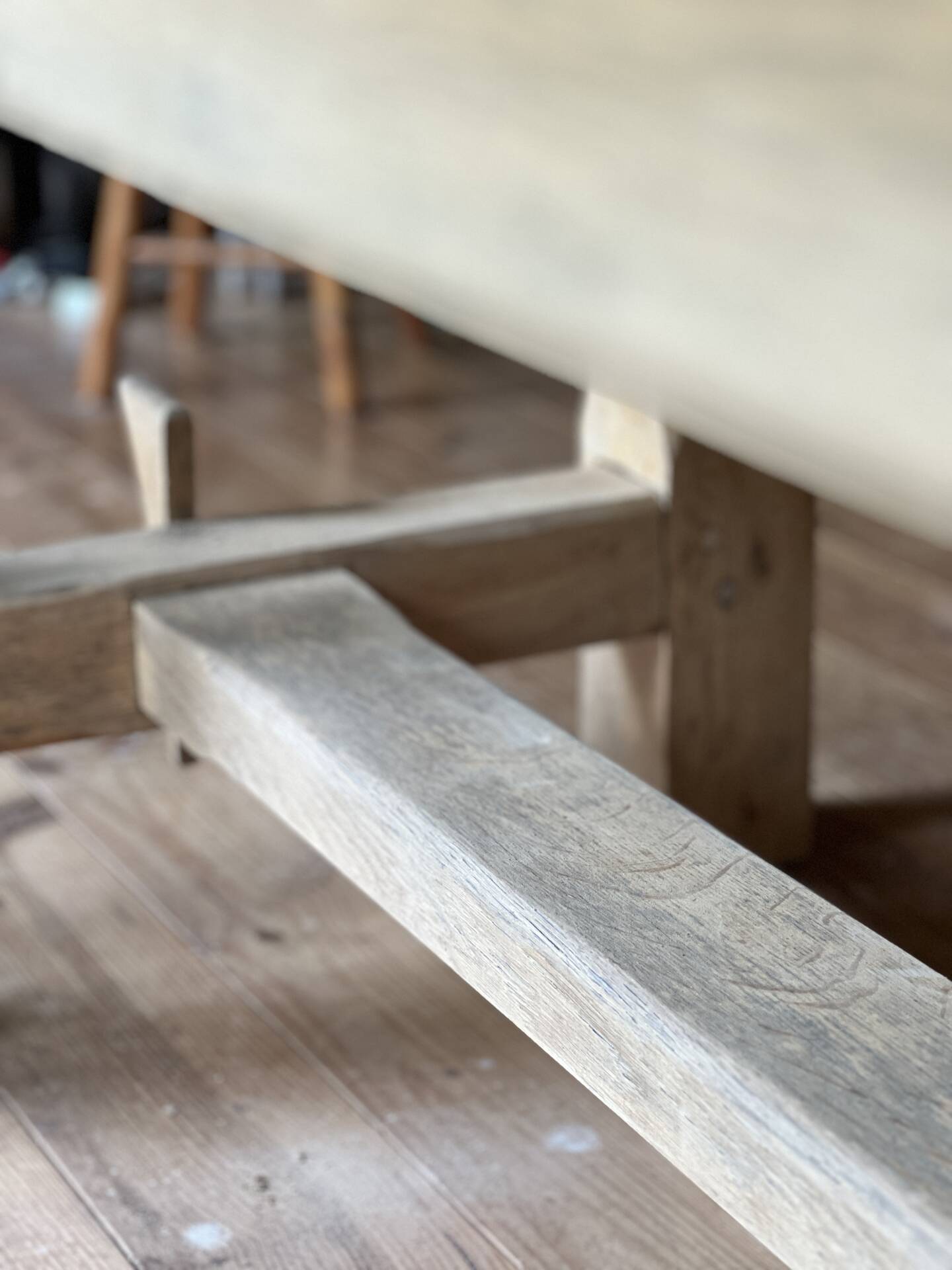 Farmhouse table - solid elm