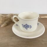 Pair of floral cups
