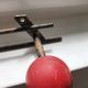 Patère two vintage balls wears old coat
