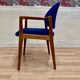 Suite of 4 designer armchairs 1950 "Hartmut Lhomeyer".