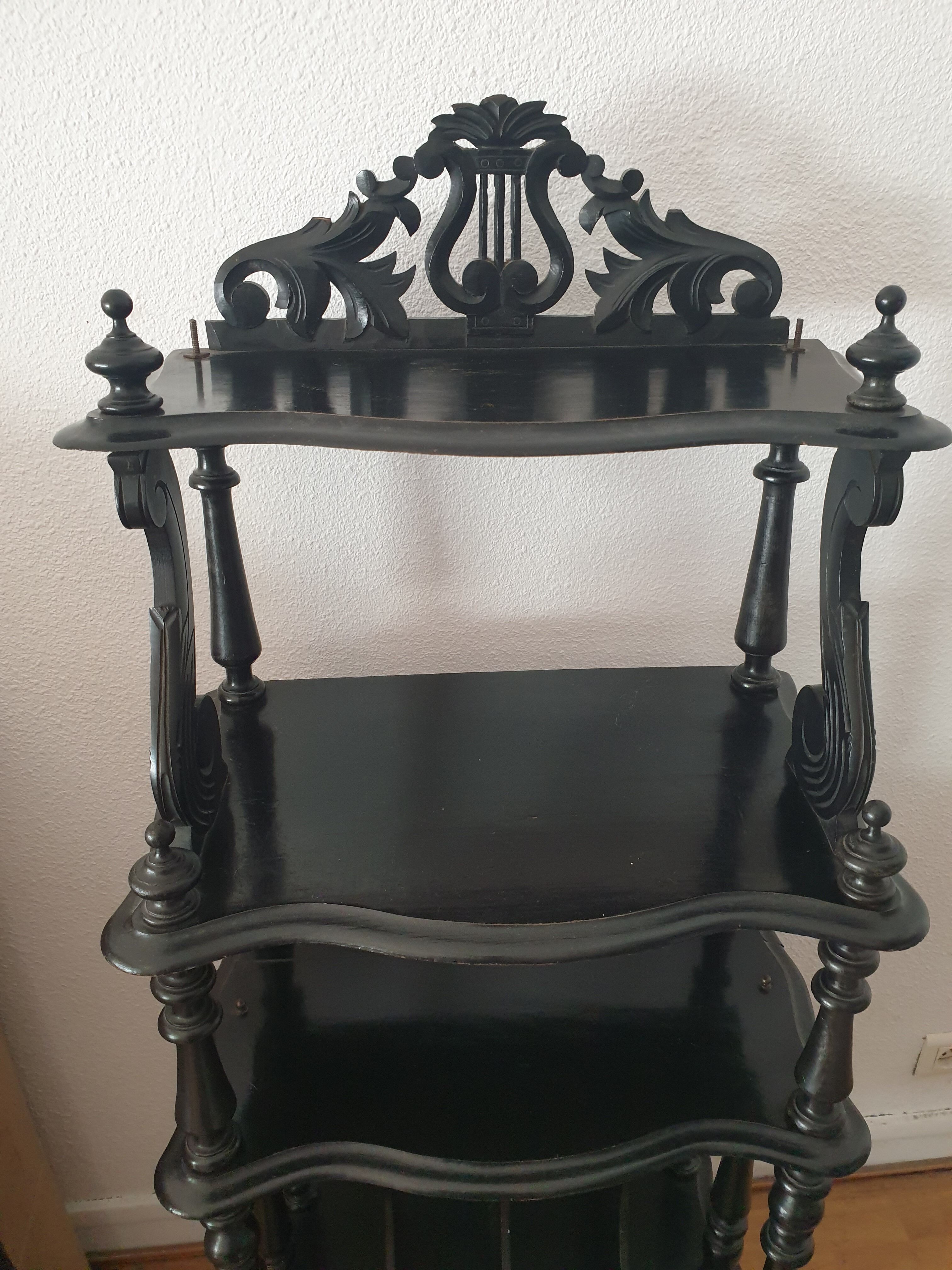 Music shelf or score Napoleon 3 19th century