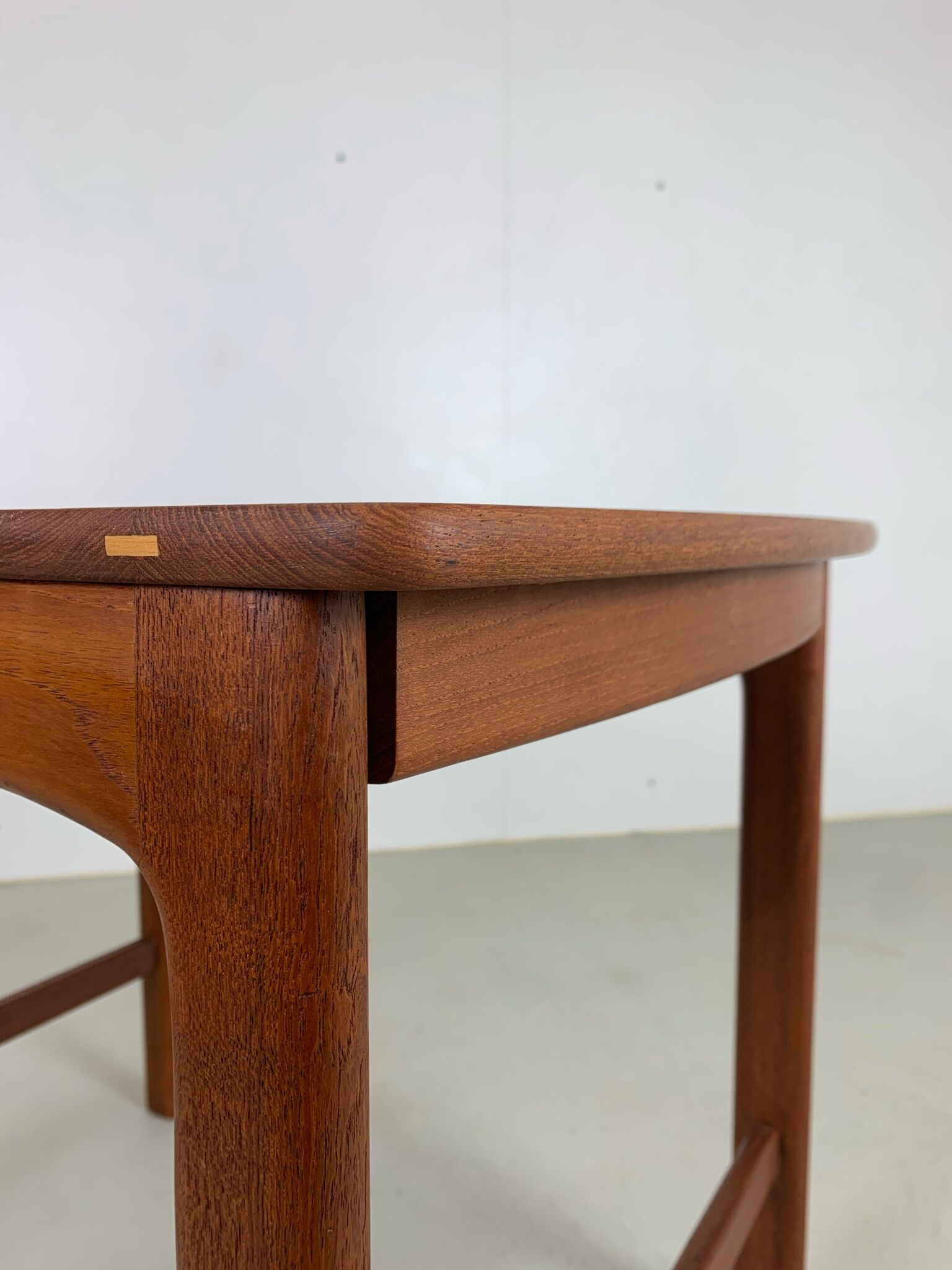 Midcentury teak beside table by Ygvar Sandstrom for AB Seffele Mobelfabrik, 1960s