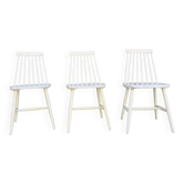 3 chaises à barreaux IKEA, 1960