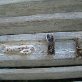 Volets persiennes  anciens  lamelles bois