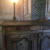 Bronze and mother-of-pearl lamp