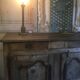 Lampe en bronze et nacre