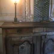 Lampe en bronze et nacre