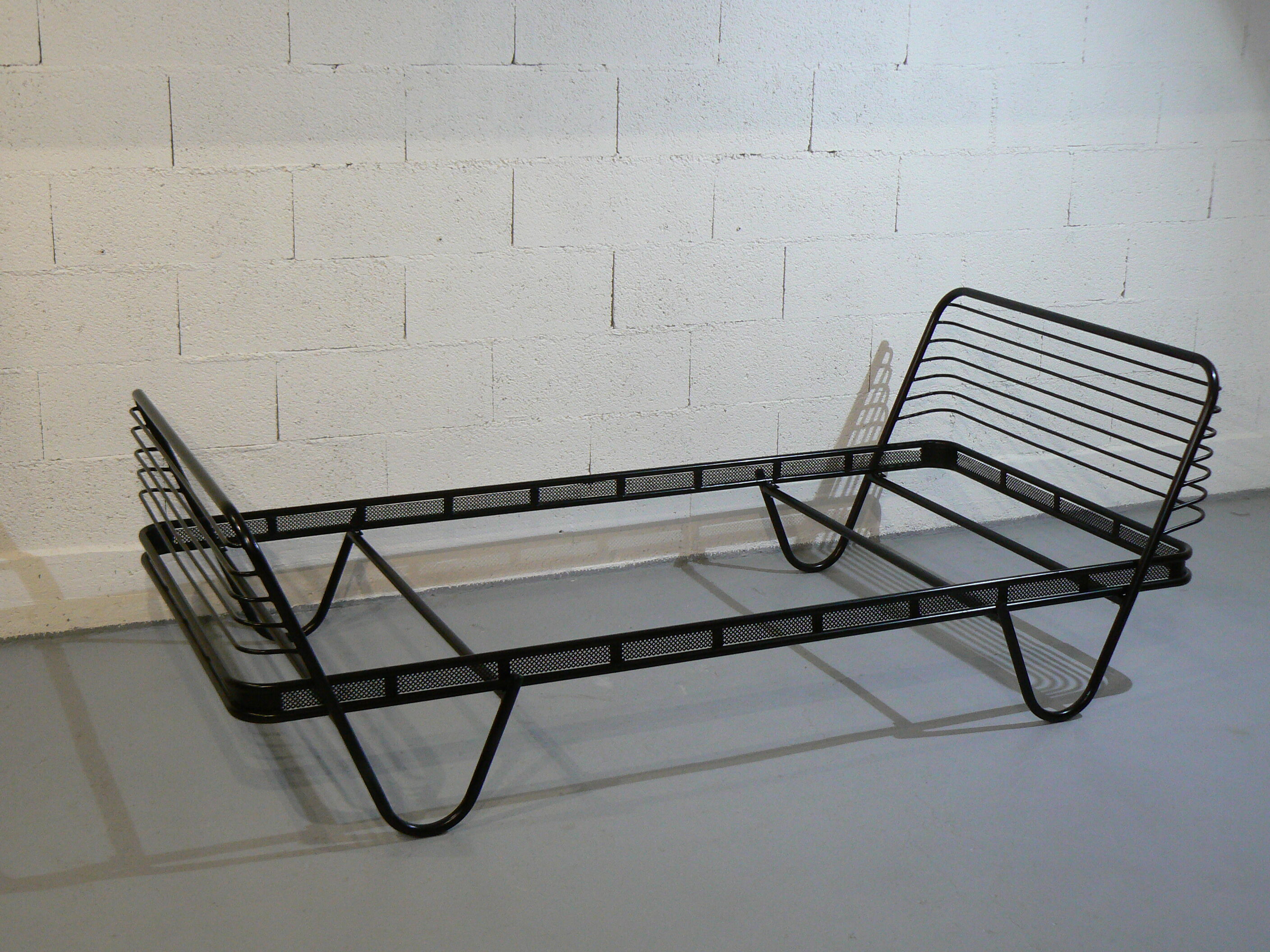 Very rare Kyoto Daybed by Mathieu Matégot 1950
