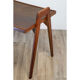 Table basse vintage en chêne 1950