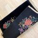 Antique Chinese carpet Art Deco handmade 94cm x 94cm 1920s
