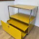 USM Haller commode in Gold Yellow