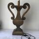 Pied de lampe en bois