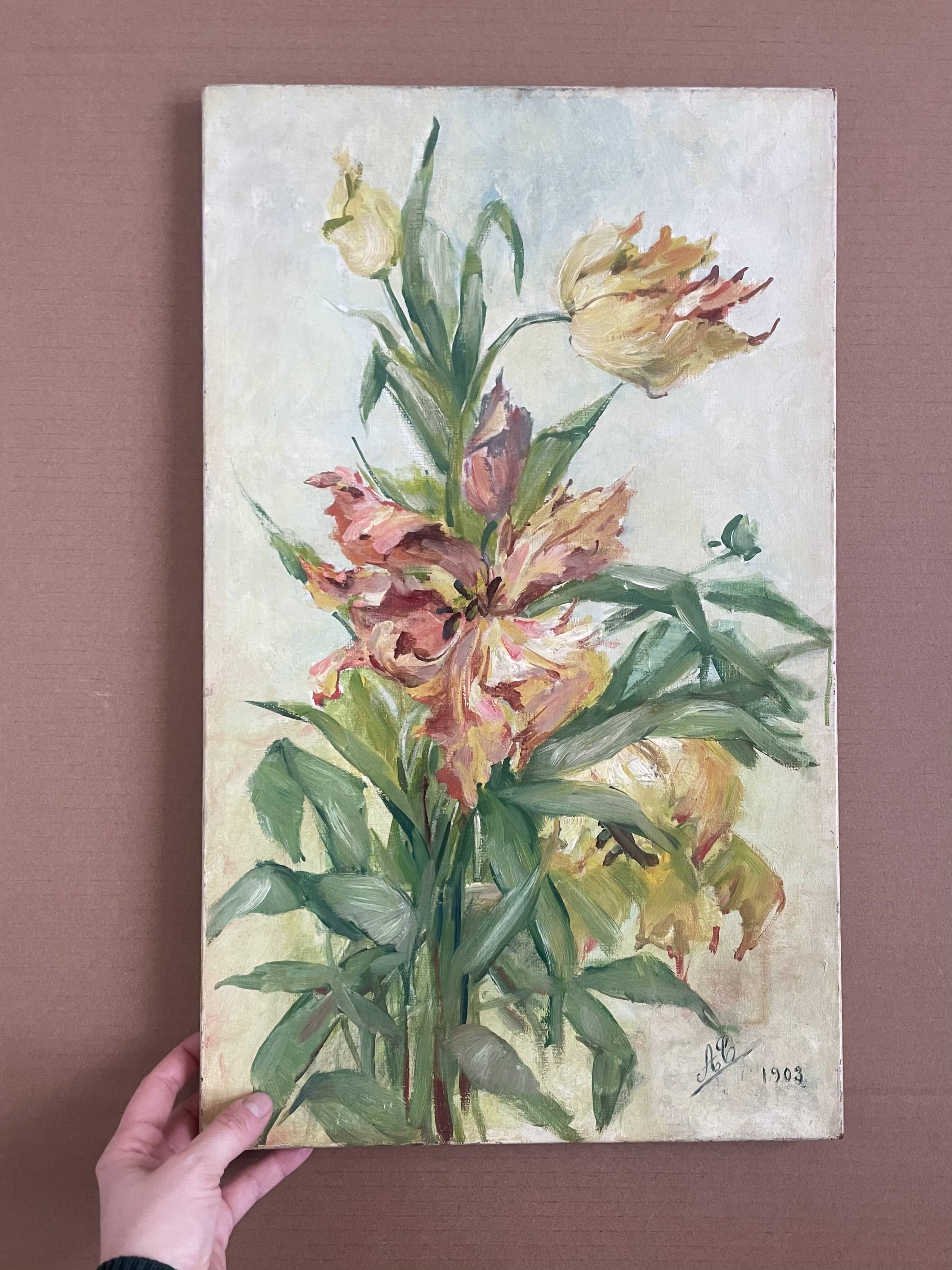 Tableau ancien daté 1930