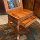 Worker end or back of sofa with inlaid decoration of period Charles X