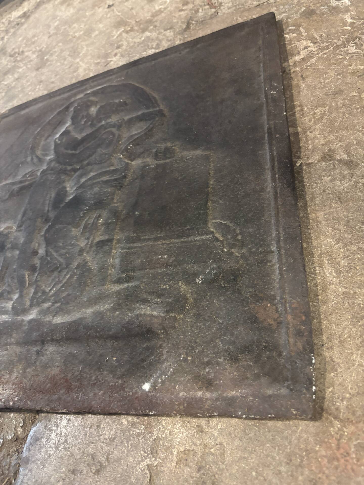 Plaque Cheminée Napoleon III