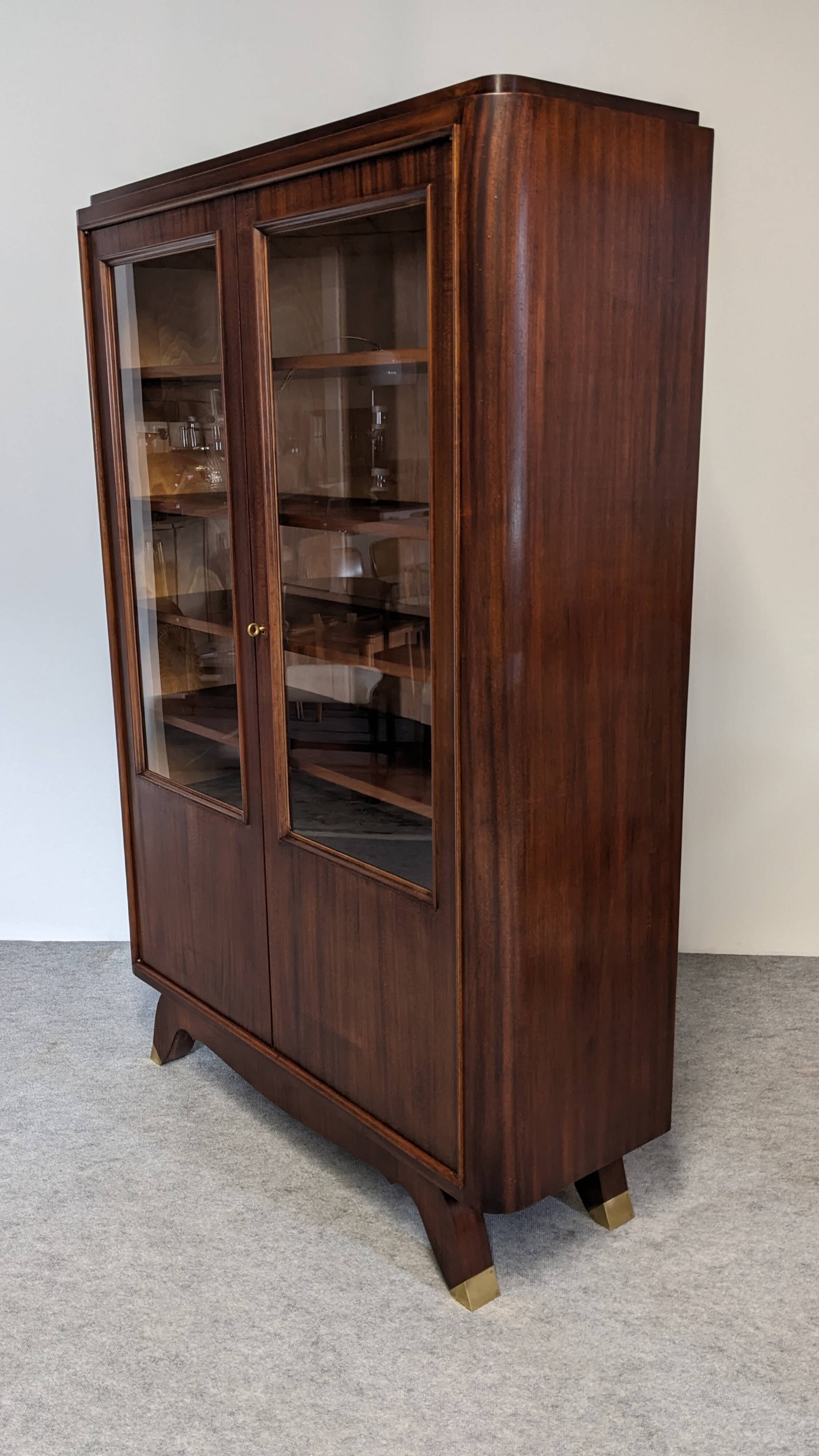 Art Deco library display case circa 1930
