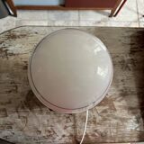 Origami lamp, ceramic and glass