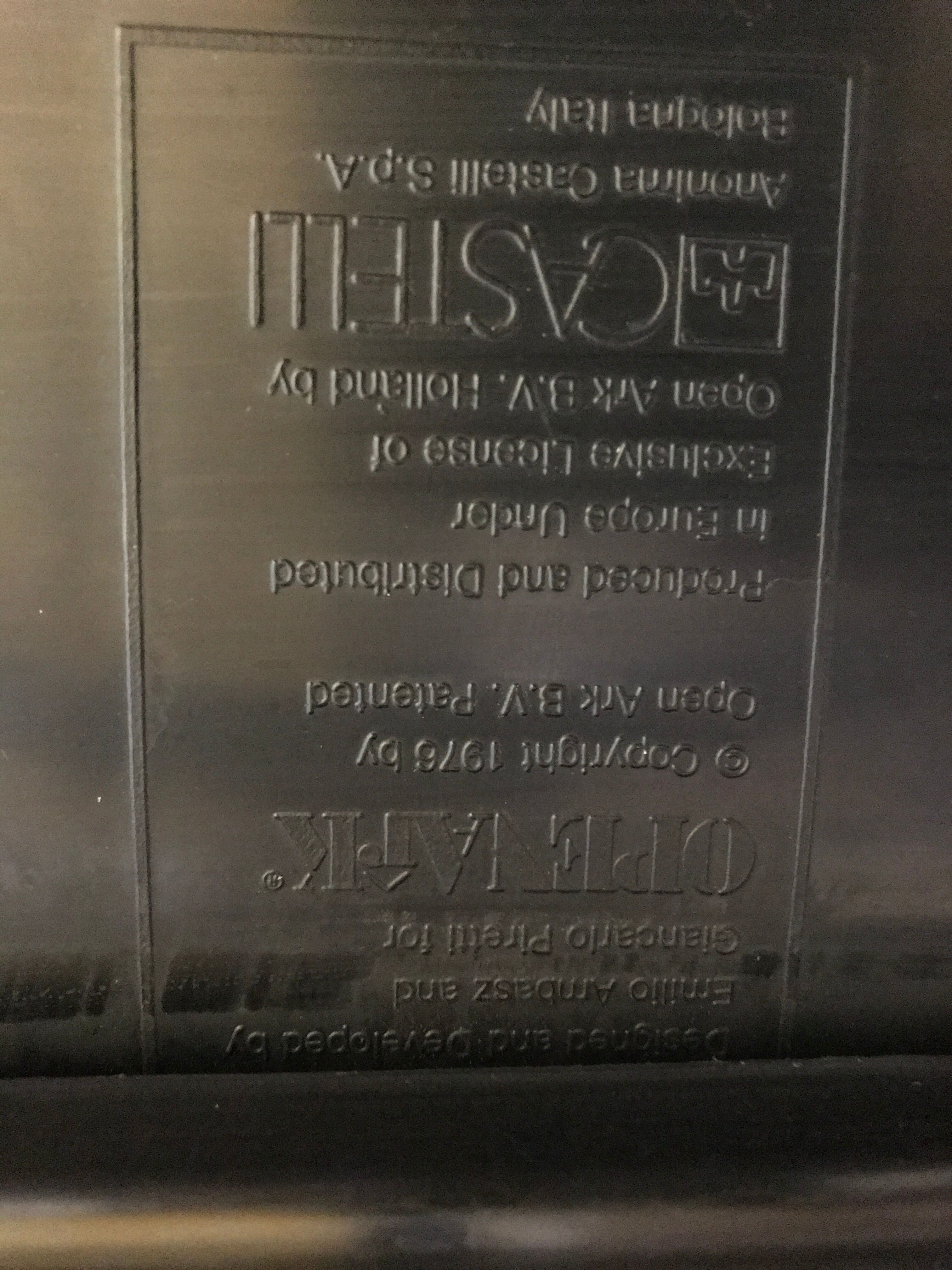 Office chair Emilio Ambasz & Giancarlo Piretti edition Castelli