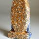 Pair of Art Deco marbled vases