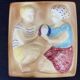 Mid-century design ceramic wall tile decoration, Czechoslovakia, 1960s