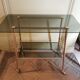 Rolling service 60s glass and brass
