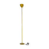 Yellow lacquered design floor lamp