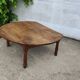 Table ronde basse