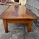 Walnut farm coffee table 19th -1m84