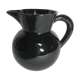 Former enamelled ceramic black pitcher 70s