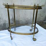 Golden rolling bar dessert