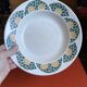Lot 8 assiettes Givors en faïence ancienne