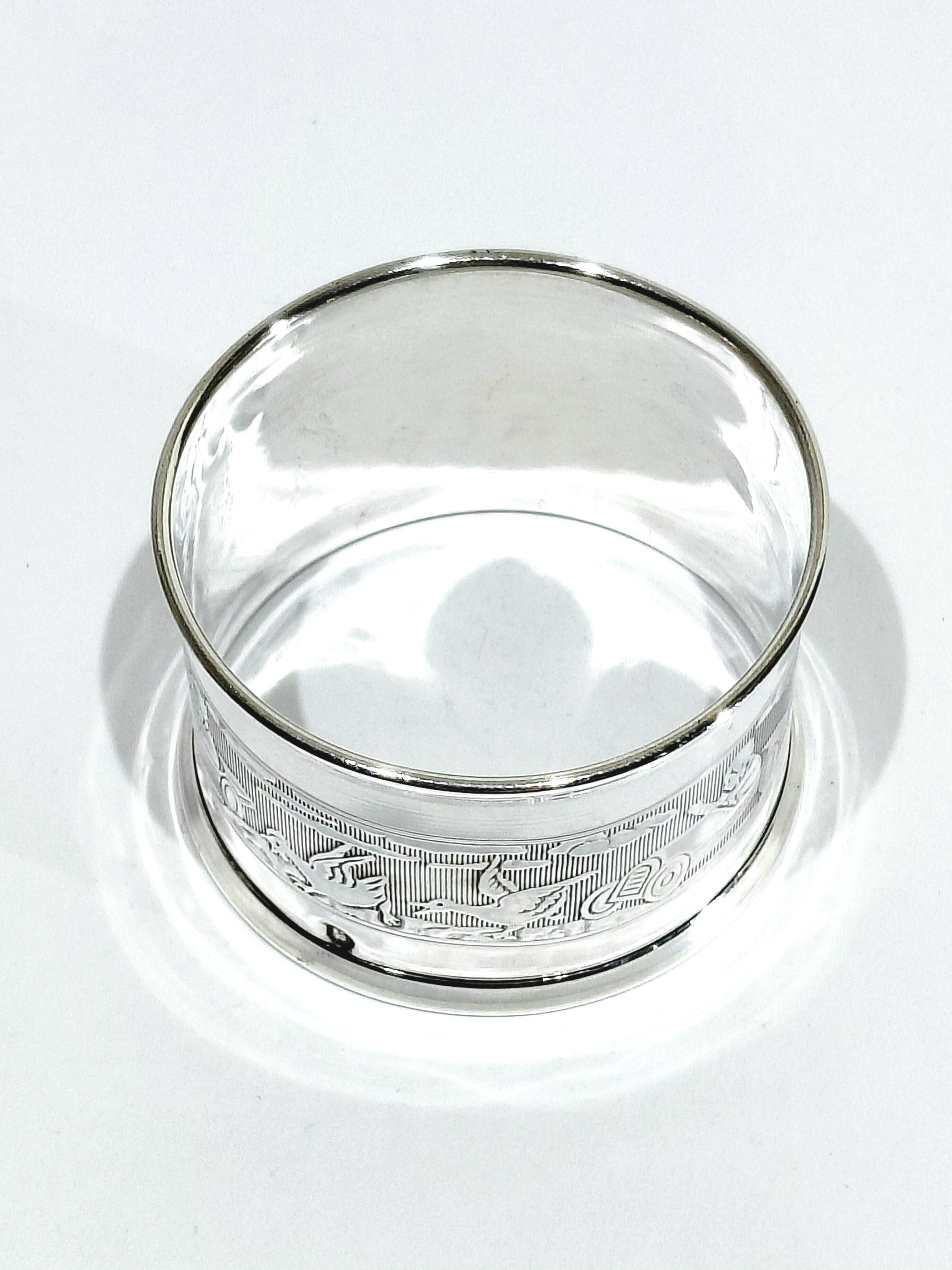 SILVER NAPKIN RING