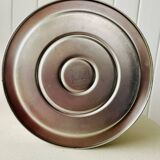 Vintage Bodum Ottoni stainless steel kettle designed by Carsten Jørgensen 1986, button.