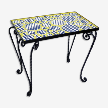 Table basse mosaïque