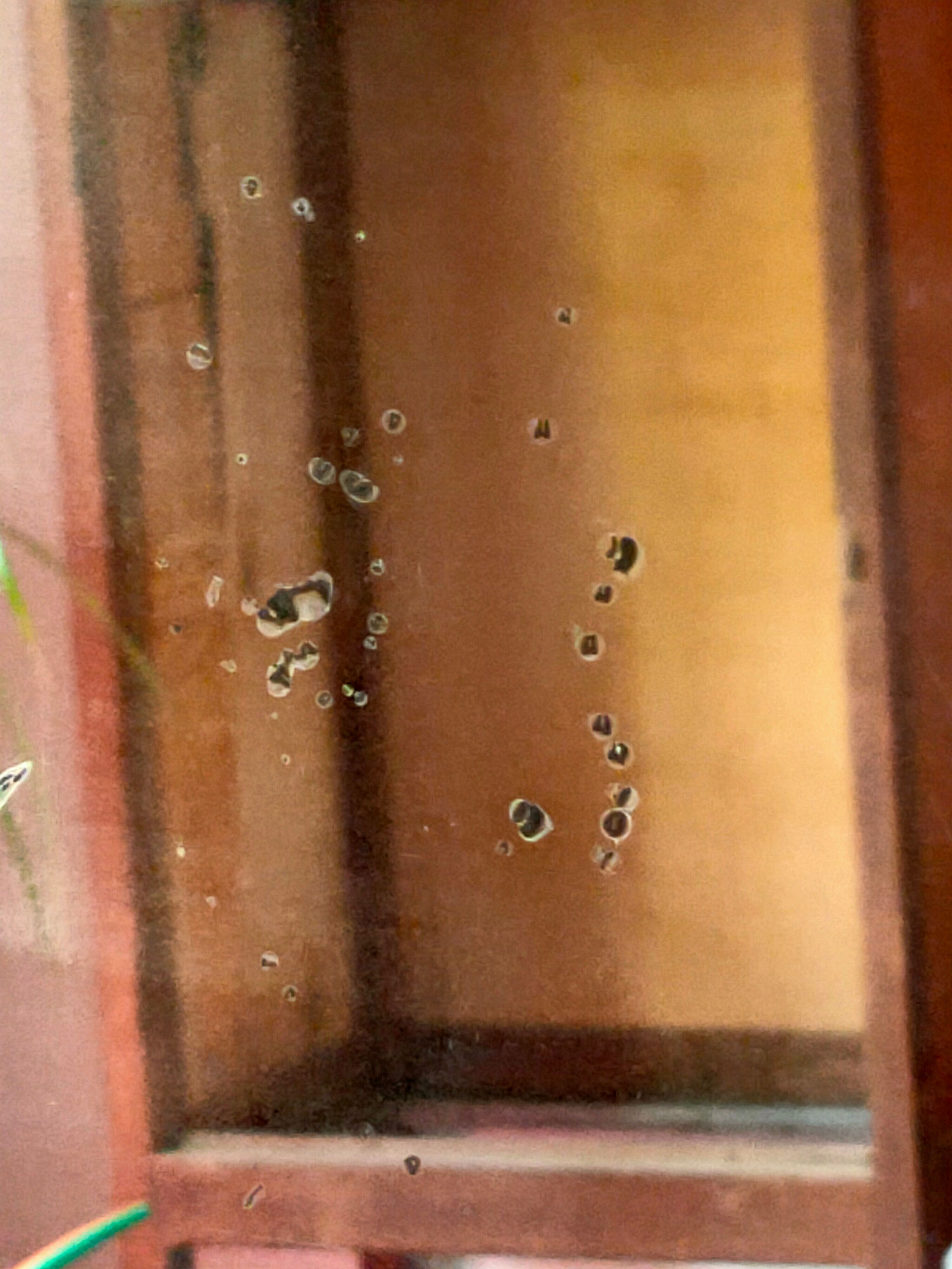 Vintage beveled mirror 54x73cm