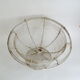 Vintage braided wire fruit basket