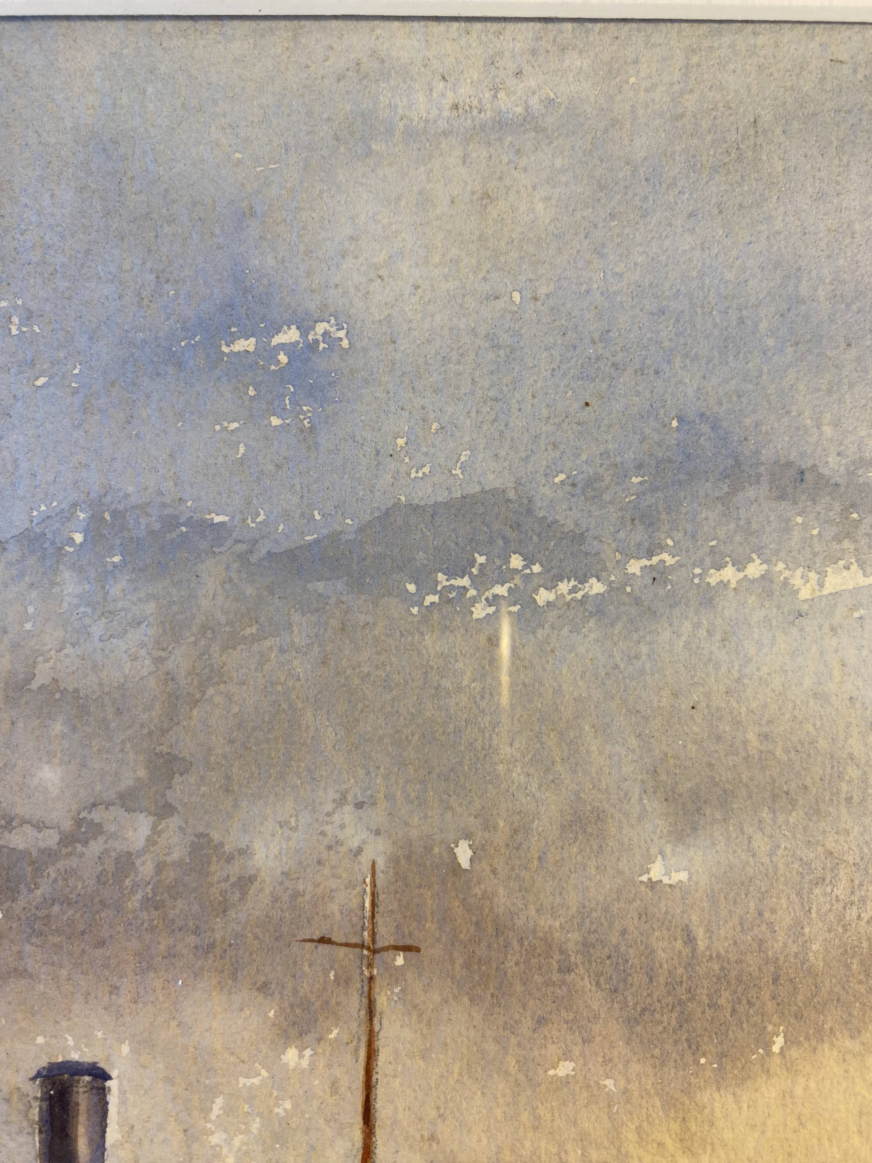 Old painting, Marine circa 1950/1960