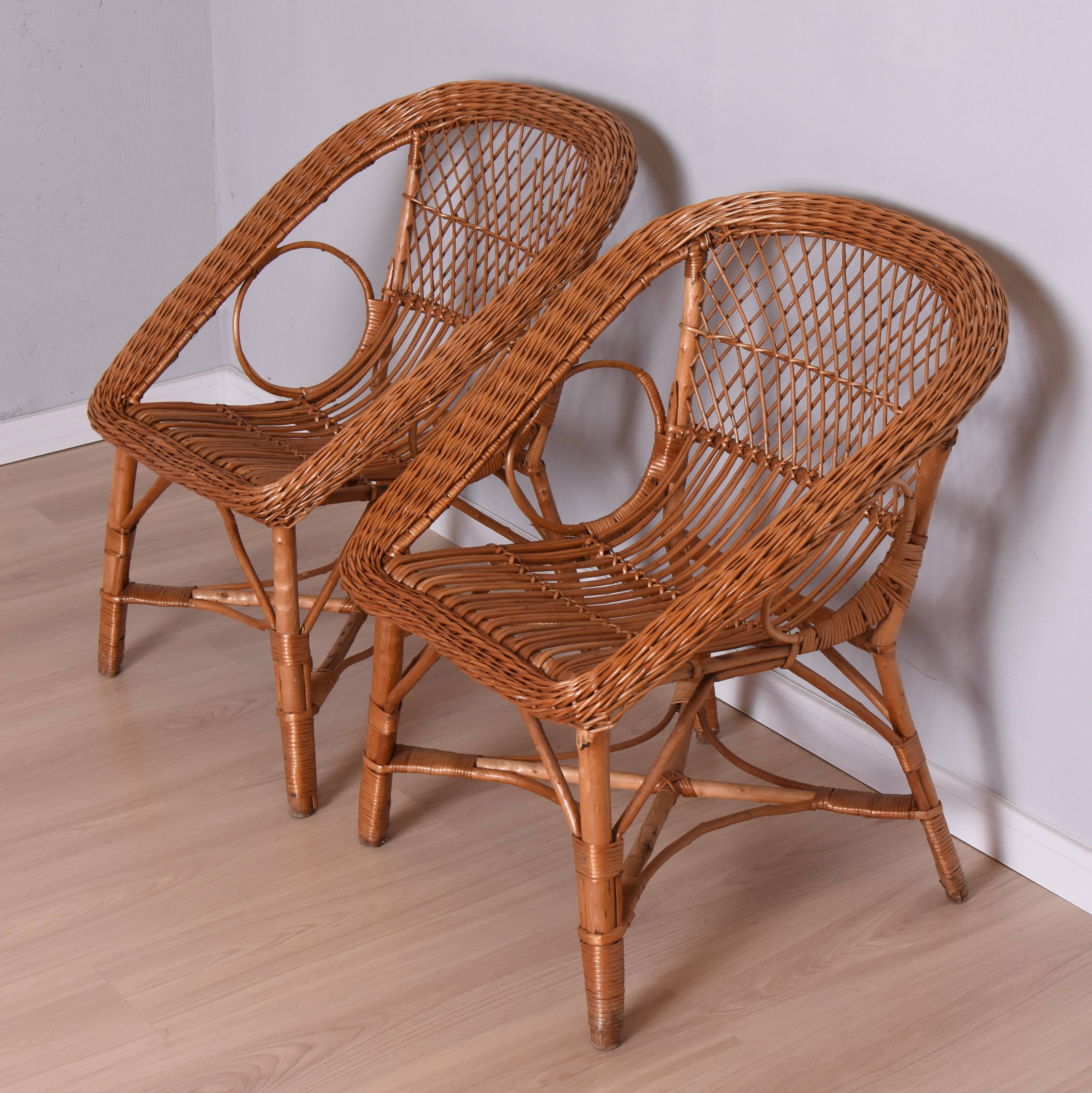 Pair of Armchairs, 1980s