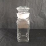 Antique glass jar from grocery store 1930