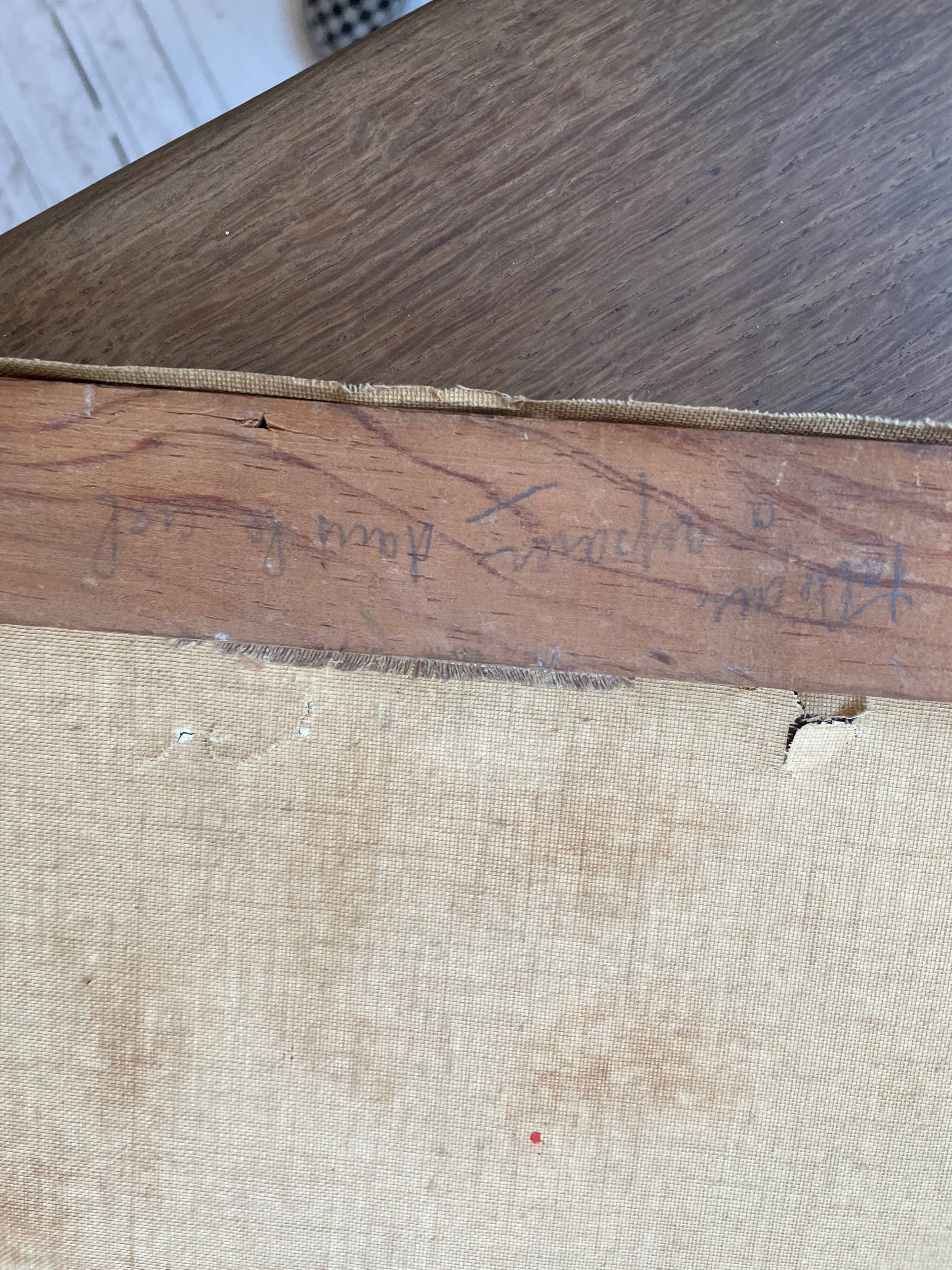 Canvas oil landscape alley 60x80cm