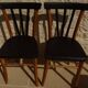 2 chaises Lutherma et 2 chaises Bauman de style en bois